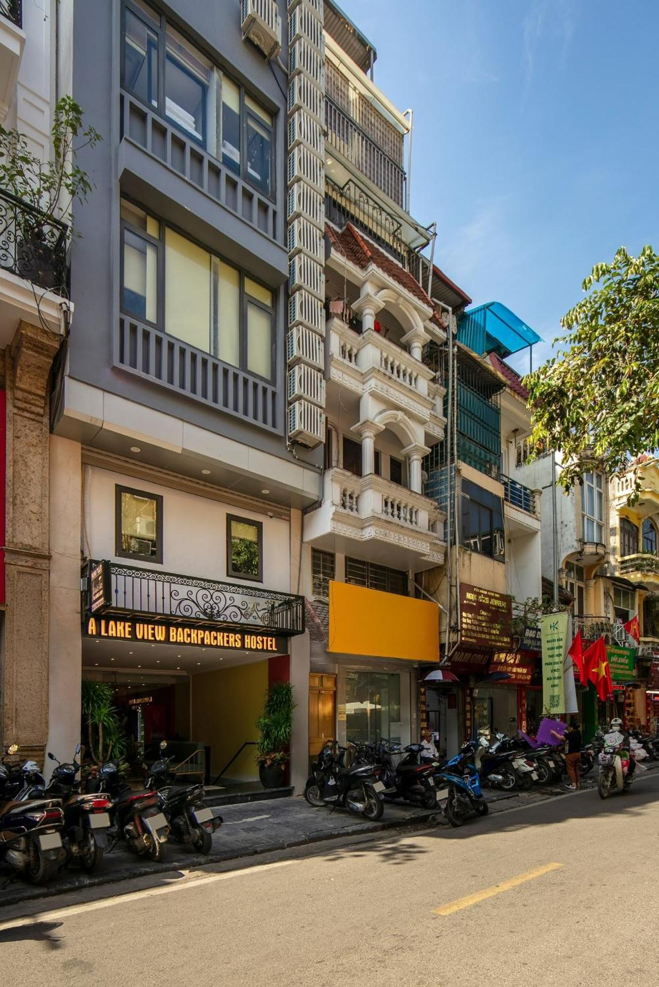 Lakeview Backpackers Hostel & Rooftop Bar Hanoi Luaran gambar
