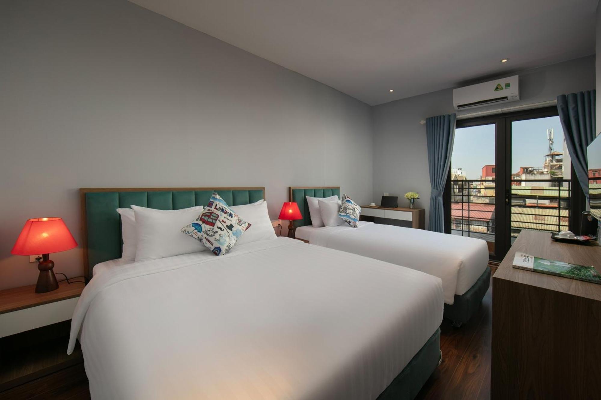 Lakeview Backpackers Hostel & Rooftop Bar Hanoi Luaran gambar