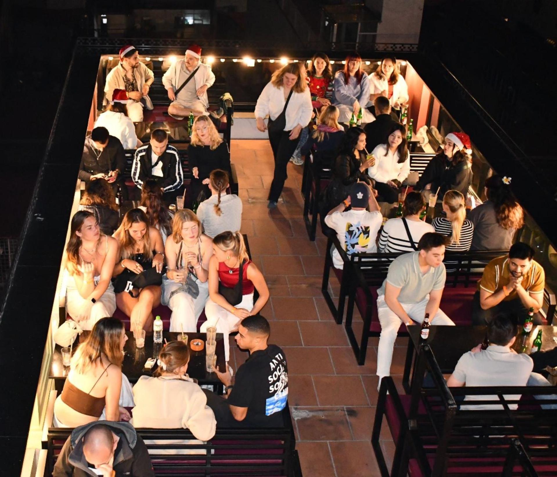 Lakeview Backpackers Hostel & Rooftop Bar Hanoi Luaran gambar